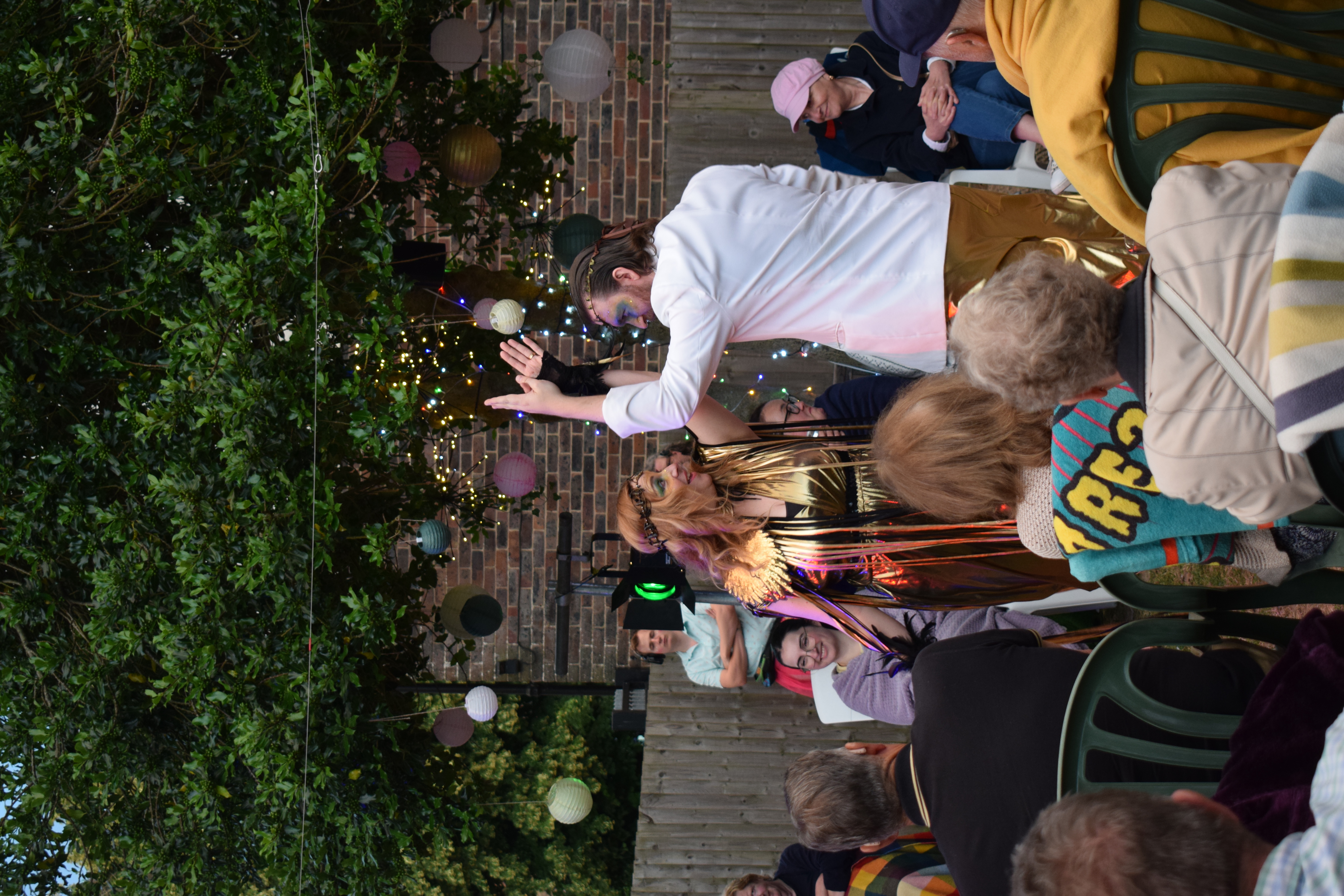 Titania and Oberon dance to instrumental Sweet Dreams by Eurythmics